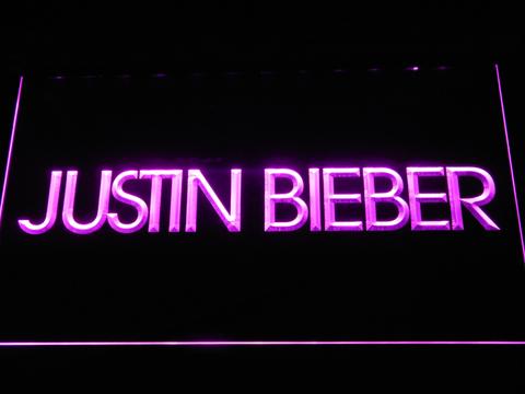 Justin Bieber LED Neon Sign